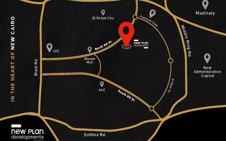 كمبوند امارا التجمع الخامس من نيو بلان