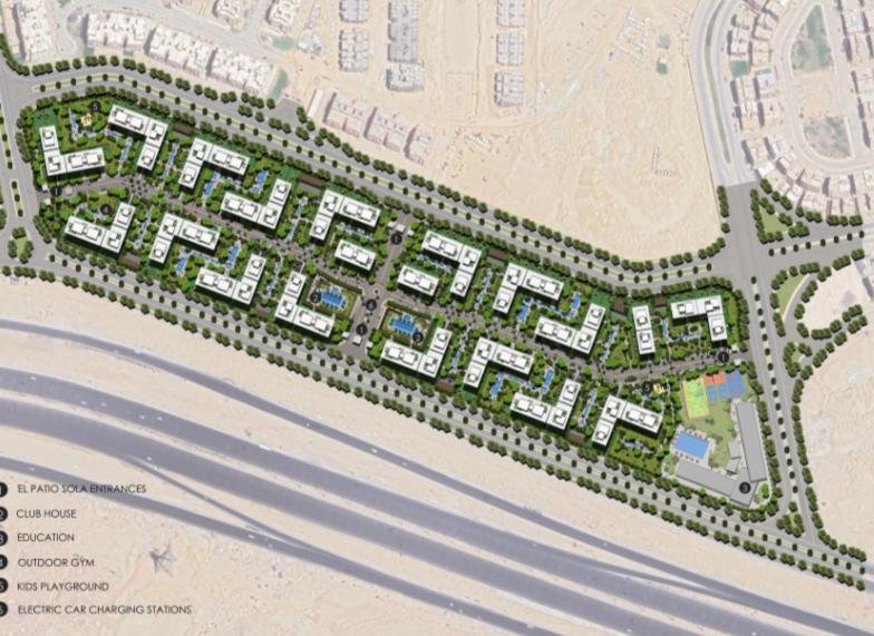 كمبوند الباتيو سولا الشروق 3  – 2026 El Patio Sola Compound