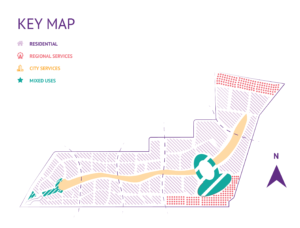 Mostakbal city - Key Map