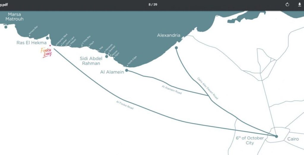 قرية فوكا باي الساحل الشمالي Fouka Bay North Coast