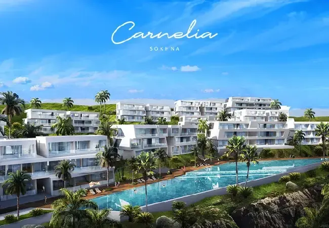 قرية كارنيليا العين السخنة | شاليهات وفيلات فاخرة على البحر الأحمر