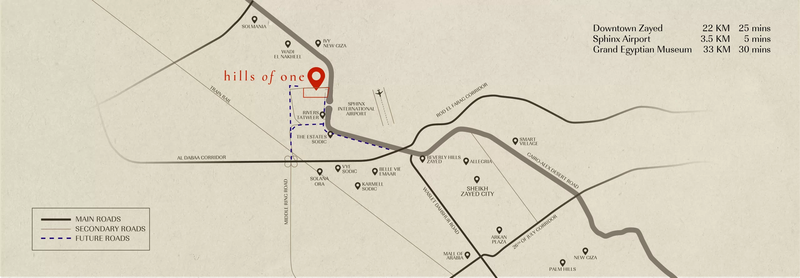 كمبوند هيلز اوف وان زايد – Hills of one Compound 2026