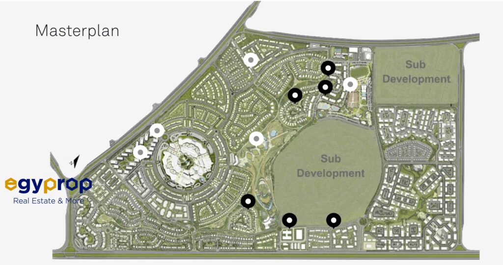 Hydepark New Cairo - هايد بارك نيو كايرو ماستر بلان