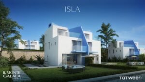 شاليه للبيع بحديقه خاصه في قرية المونت الجلالة العين السخنه