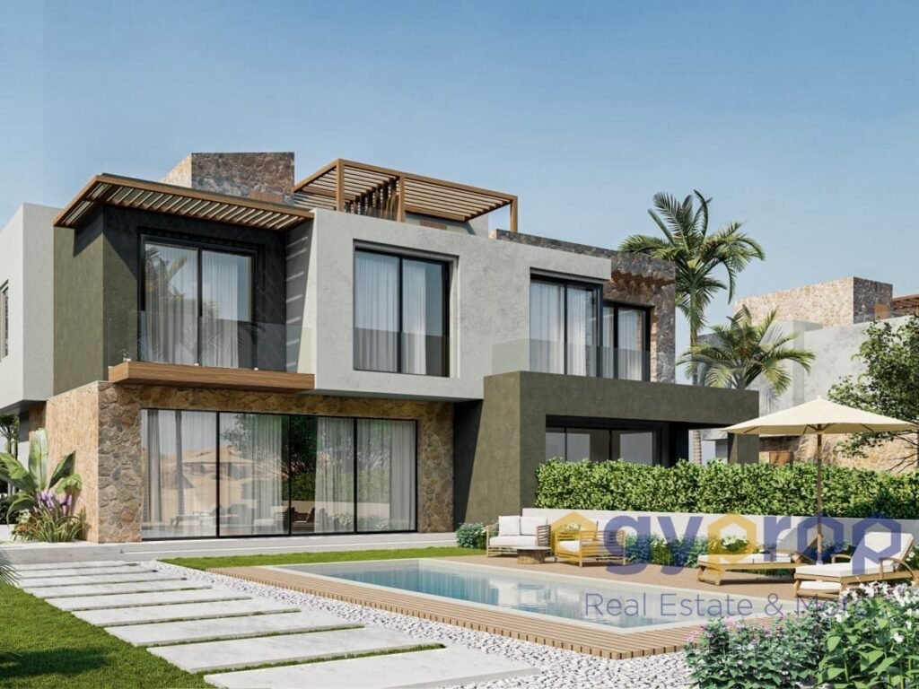 شاليه فاخر للبيع مساحة 263 متر بقرية وادي الجبال سوما باي 1 وادي الجبال سوما باي