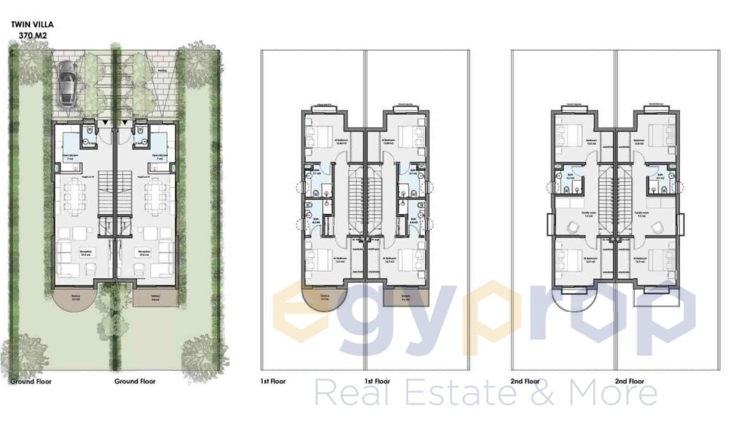 -Floor plans-compound-Scense-Tatweer-Misr