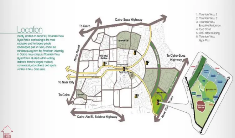 كمبوند ماونتن فيو هايد بارك 