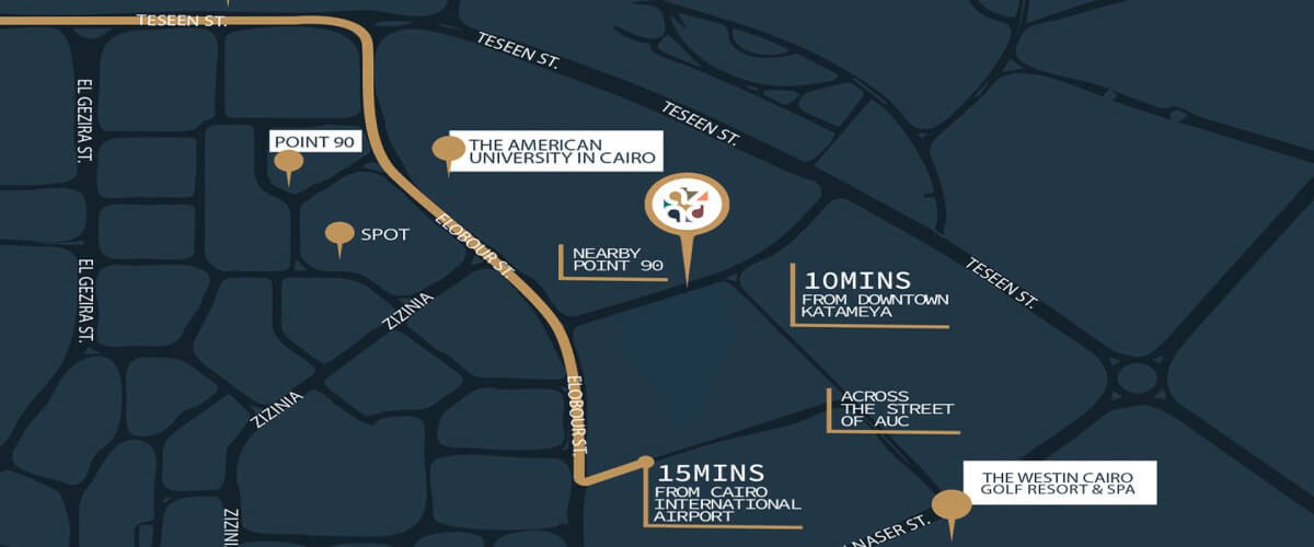 كمبوند ازاد فيوز التجمع الخامس