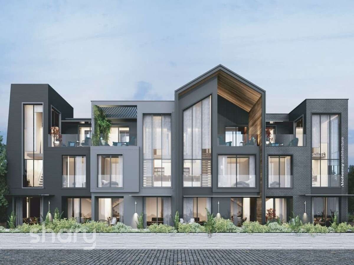 تاون هاوس بحديقة مميزة خاصةللبيع بمستقبل سيتي كمبوند ذا ريدج 1 ذا ريدج كمبوند في مدينة المستقبل بالقاهره الجديدة