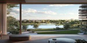 شقه ٣ غرف للبيع بمساحة ١٤٢ متر في بارك سنترال باقل مقدم