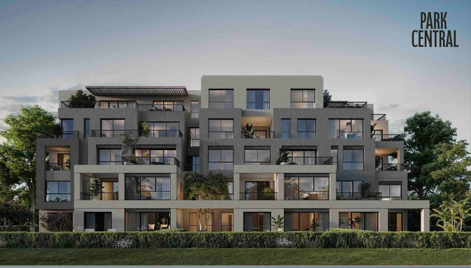 شقه للبيع غرفتين  في بارك سنترال  ١٢٤ متر بمقدم ٥٪