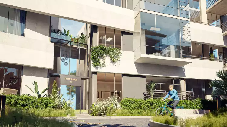 للبيع شقة سنجل في كومبوند ليفيز الشيخ زايد تقسيط 9 سنوات 1 ليفيز ويست