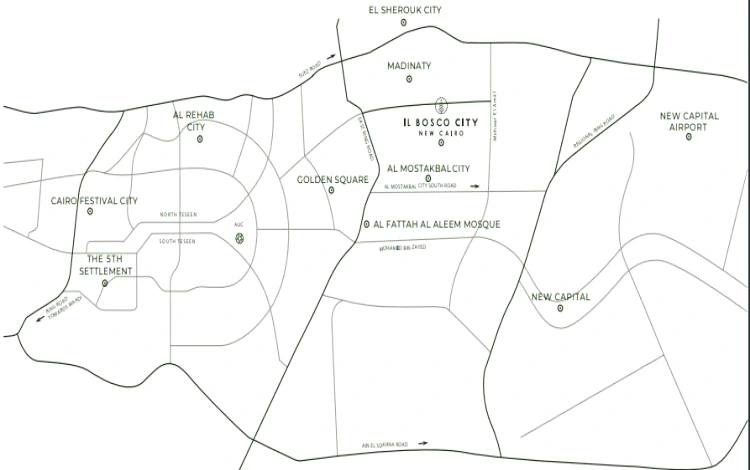 IL Bosco City Mostakbal City 