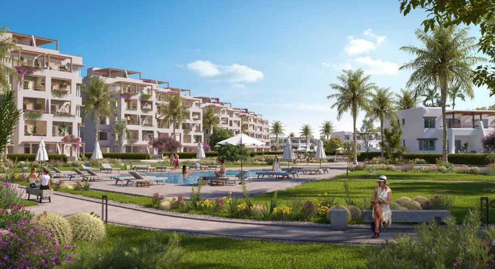 قرية هاسيندا ووترز الساحل الشمالي –  2026 Hacienda Waters Palm Hills
