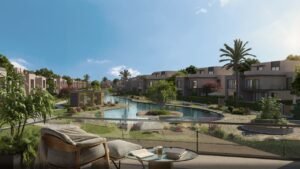 شقة للبيع في كومبوند جاردن ليكس بمدينة 6 اكتوبر