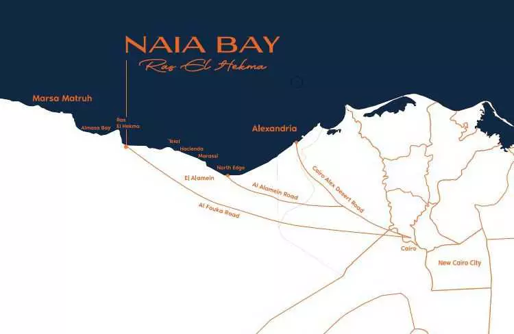 قرية نايا باي الساحل الشمالي - 2026 Naia Bay North Coast 1 قرية نايا باي الساحل الشمالي