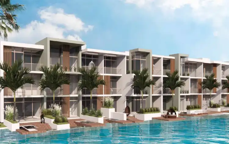 للبيع شالية في قرية سولاري الساحل الشمالي بمساحة 123.87 1 قرية سولاري الساحل