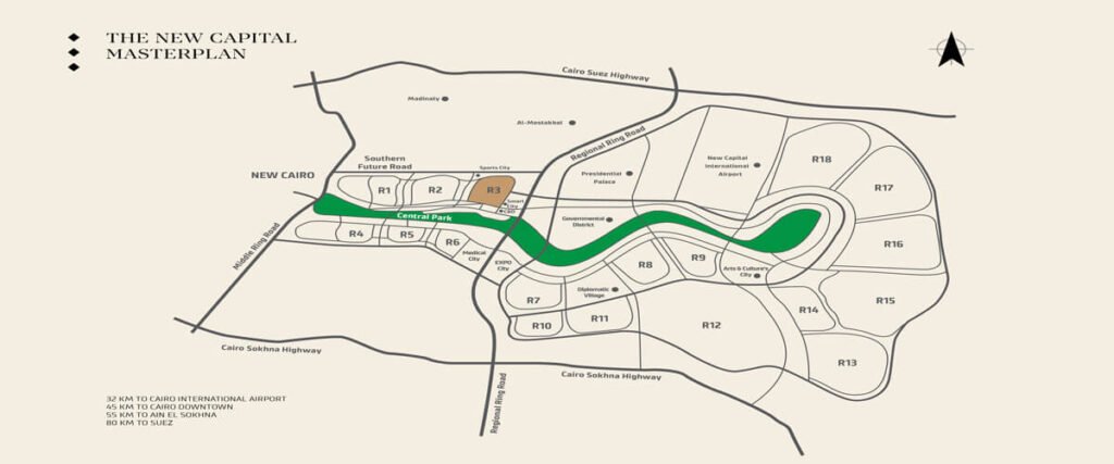 كمبوند المقصد العاصمة الادارية الجديدة -2026 Al Maqsad Residences 4 كمبوند المقصد العاصمة الادارية الجديدة