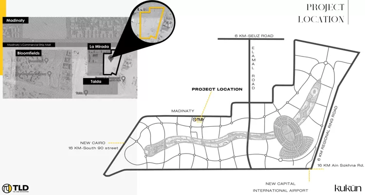 Compound KUKUN Mostakbal City The Land Developers - 2026 3 موقع كمبوند كوكون المستقبل سيتي KUKUN Mostakbal City