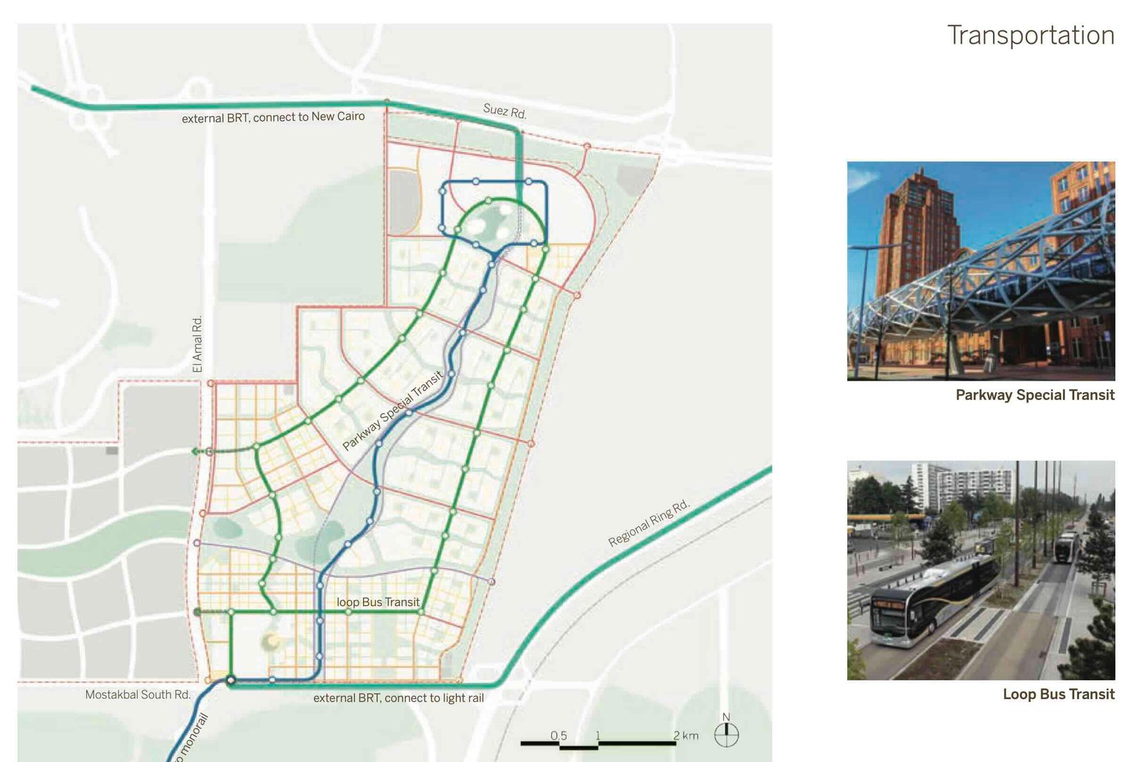 اقامة مشروع سكني وفندقي في مدى سيتي بالتعاون مع شركة ميدار و ماجد الفطيم الامارتيه 2 Trasportation in Mada city