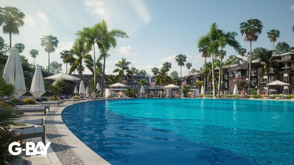 شالية للبيع في كمبوند جي باي العين السخنة تقسيط 12 سنة 1 كمبوند جي باي العين السخنة