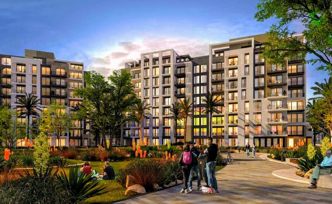 شقة للبيع في كمبوند زيد ايست التجمع الخامس من اورا للتطوير مقدم 5 % 1 كمبوند زيد ايست