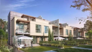 شقة للبيع في قرية مارينا 8 الساحل الشمالي اطلالة رائعة  تقسيط 7 سنوات