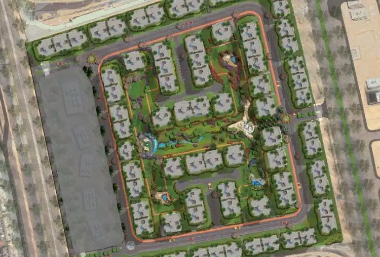 تصميم كمبوند بلو تري التجمع الخامس Blue Tree Compound