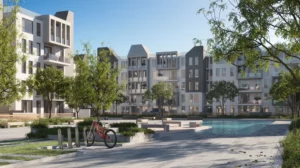 شقة للبيع في ريفرز الشيخ زايد الجديدة بمساحة 155م² ومقدم 613,900 ج.م