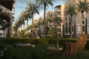 شقة للبيع في فيلدج ويست الشيخ زايد بمساحة 89م² ومقدم 1,605,000 ج.م