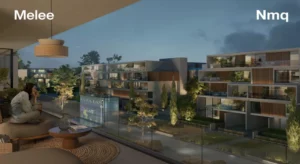 شقة للبيع في نوشن القاهرة الجديدة بمساحة 81م² ومقدم 328,900 ج.م