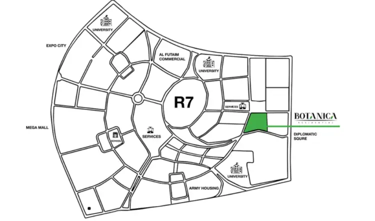 كمبوند بوتانيكا العاصمة الإدارية الجديدة - Botanica New Capital 2026 1 بوتانيكا العاصمة الإدارية
