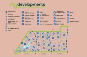 Mostakbal City Compounds Mostakbal City Compounds Map