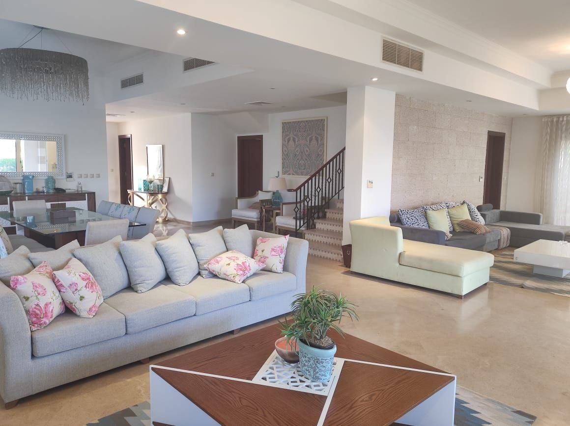 فيلا علي البحر ايجار في قرية مراسي الساحل الشمالي 1 مراسي الساحل الشمالي