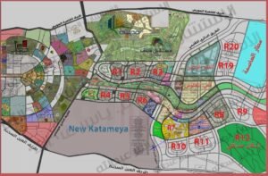 خريطة كمبوندات العاصمة الإدارية الجديدة 2025