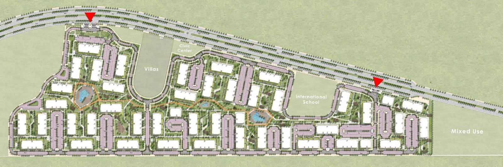 كمبوند ويست فيو ريزيدنس زايد الجديدة - West Views New Zayed 3 كمبوند ويست فيو ريزيدنس زايد الجديدة