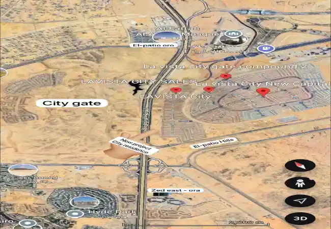 كمبوند سيتى ريزيدنس التجمع السادس