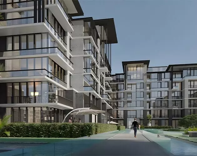 كمبوند ذا فيو واتر واي التجمع الخامس