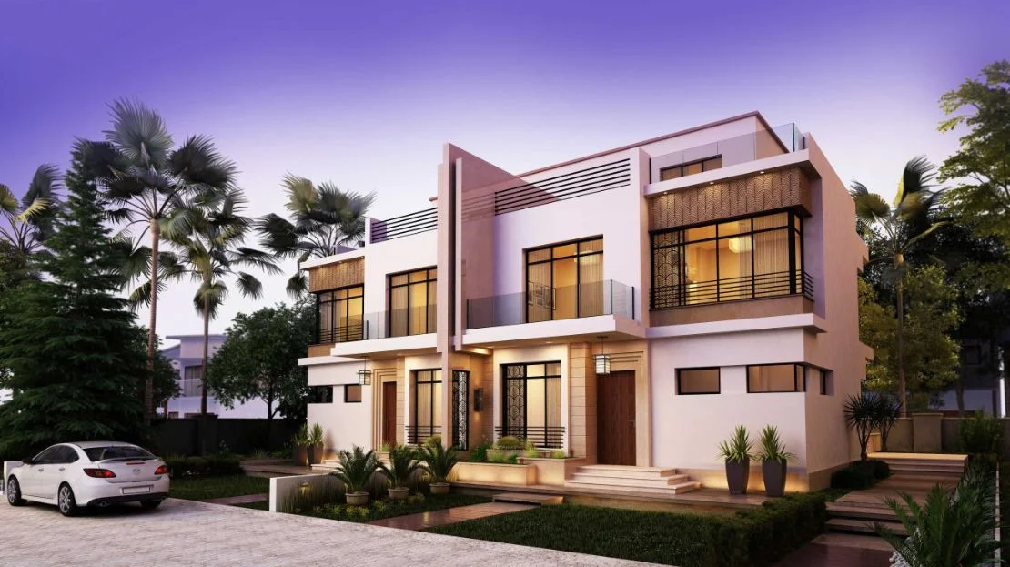 Twin House for sale in Alma October كمبوند الما الشيخ زايد,كمبوند الما