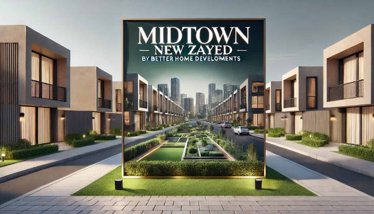 كمبوند ميدتاون زايد الجديدة_ Compound Midtown New Zayed