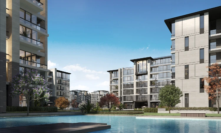 كمبوند ذا فيو واتر واي التجمع الخامس