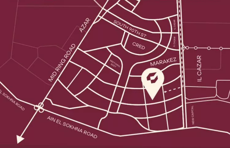 كمبوند جوار التجمع السادس ــ Compound Jiwar New Cairo 1 كمبوند جوار التجمع السادس