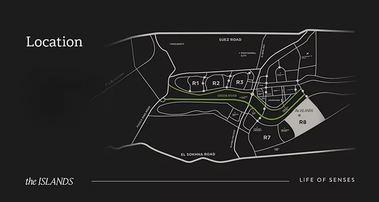 كمبوند ذا ايلاند العاصمة الإدارية