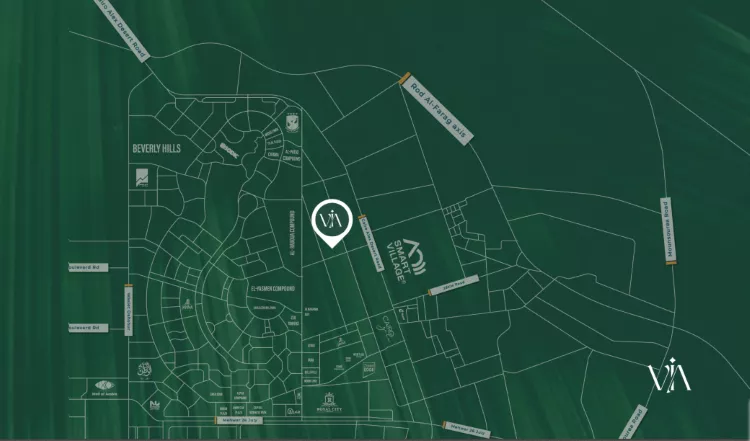 كمبوند فيا الشيخ زايد - Via Compound El Shiekh Zayed 1 موقع كمبوند فيا الشيخ زايد | Via Compound Zayed
