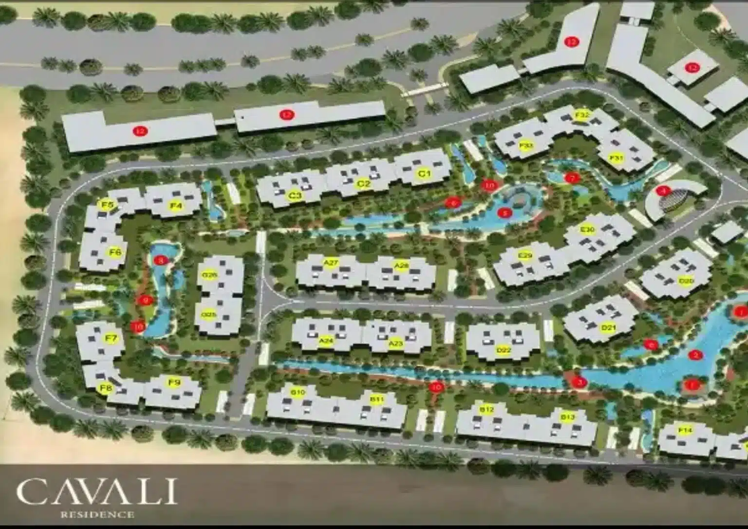 كمبوند كافالي ريزيدنس التجمع الخامس – 2025 Cavalli Residence 3 كمبوند كافالي ريزيدنس التجمع الخامس