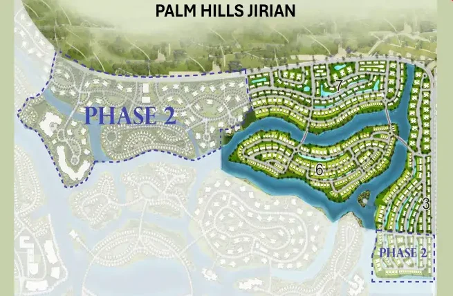 مشروع جريان بالم هيلز الشيخ زايد – Jirian Palm Hills 2 مشروع جريان بالم هيلز الشيخ زايد