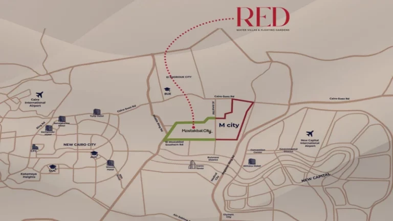 كمبوند ريد المستقبل سيتي – RED Mostakbal City 2 كمبوند ريد مستقبل سيتي