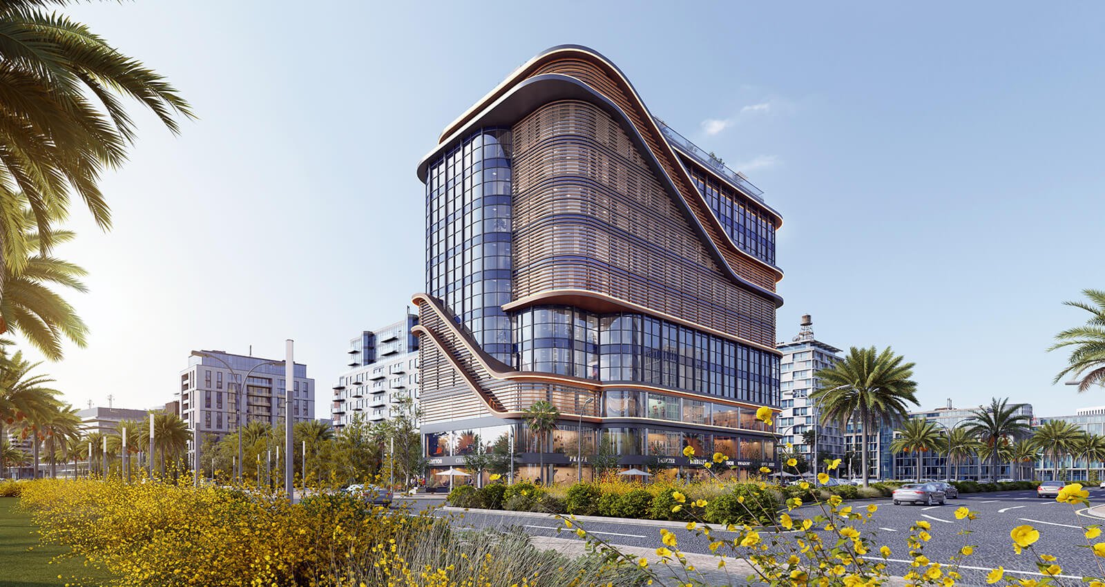 Golden View Mall مول الحرية 2 العبور