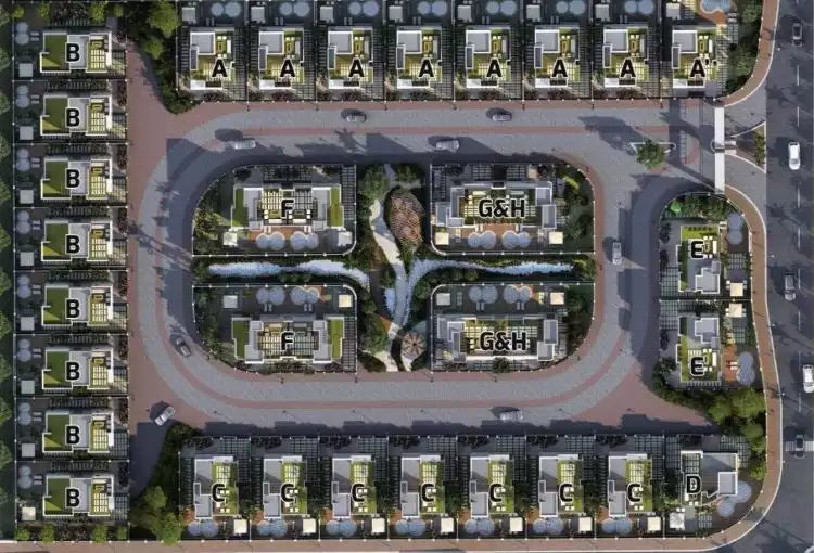 كمبوند بارك فيلاز الشروق - 2026 Compound Park Villas El Shoruk 7 تصميم كمبوند بارك فالي زايد الجديدة كمبوند بارك فيلاز الشروق