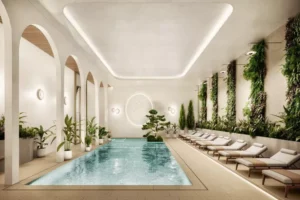 حمامات سباحة كمبوند Calma زايد كمبوند كالما الشيخ زايد